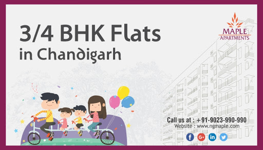 3/4 BHK Flats in Chandigarh, Flats in Chandigarh, Apartments in Zirakpur